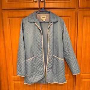 Lilly Pulitzer quilted Blue Jacket medium